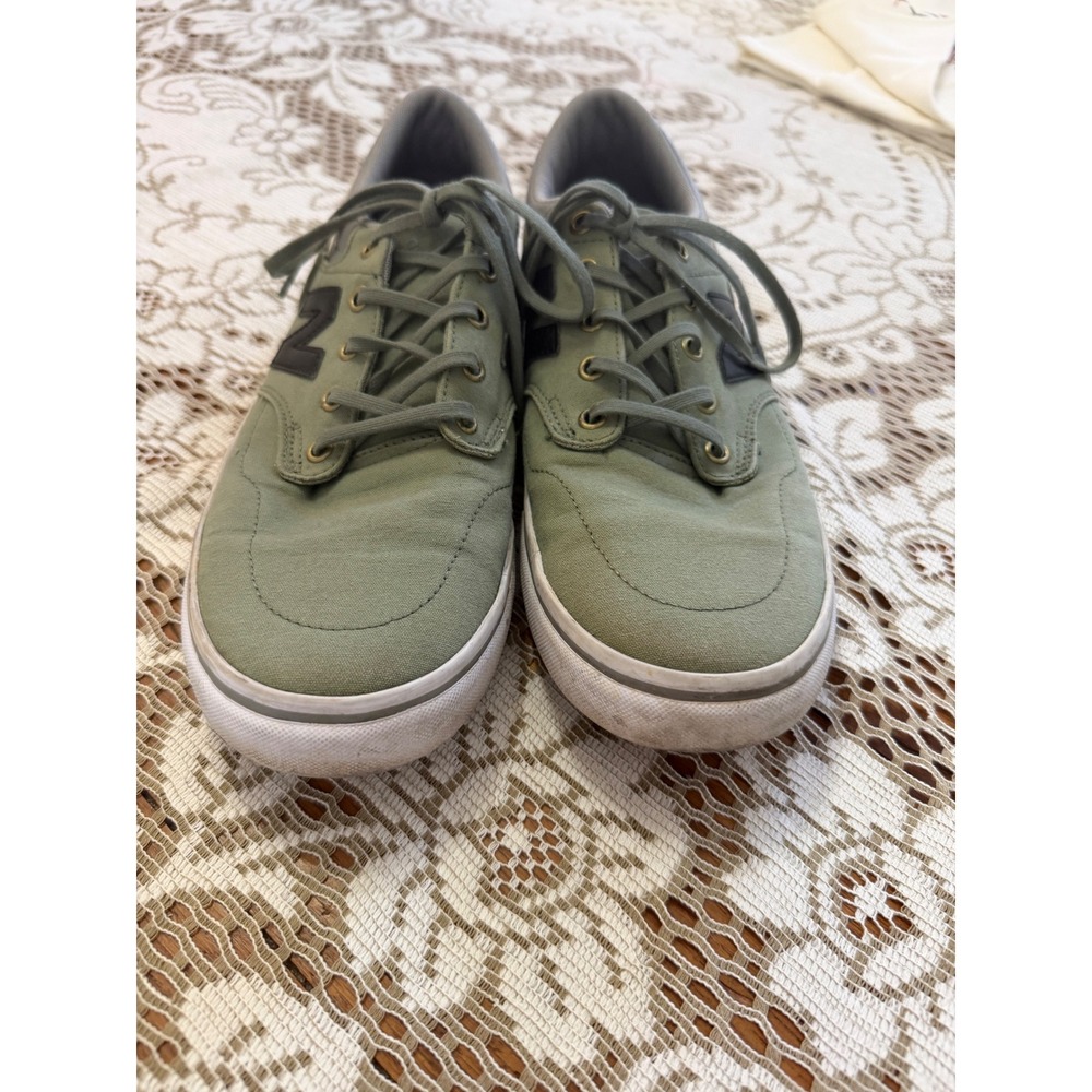New Balance AM331OLG Fresh Foam Skate Shoes Mens 10 Olive Green Canvas Sneakers - Picture 2 of 7